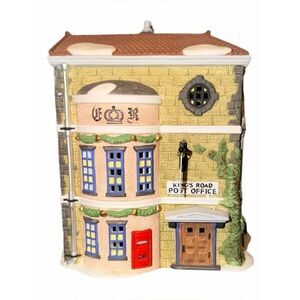 Dept 56 Dickens Village King's Road Post Office #5801-7 Retired 1992 Vintage EXC